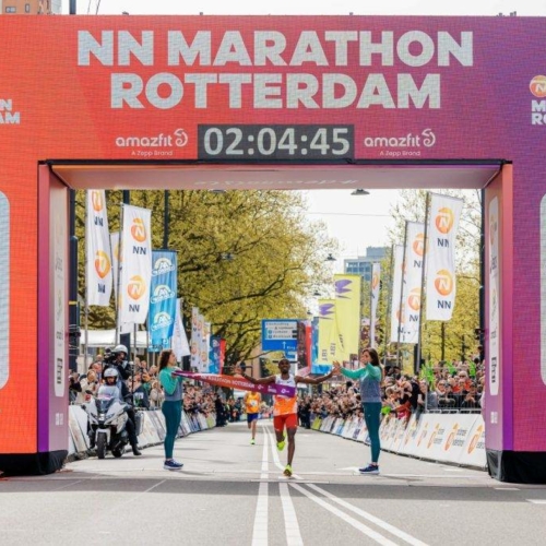NN Marathon finish